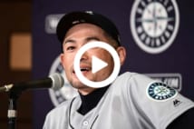 Seattle Mariners baseball player Ichiro Suzuki gives a press conference in Tokyo on March 21, 2019. - Japanese hit king Ichiro Suzuki announced his retirement on March 21, 2019, calling time on a record-breaking career that saw him shatter a host of Major League Baseball milestones. (Photo by Kazuhiro NOGI / AFP)