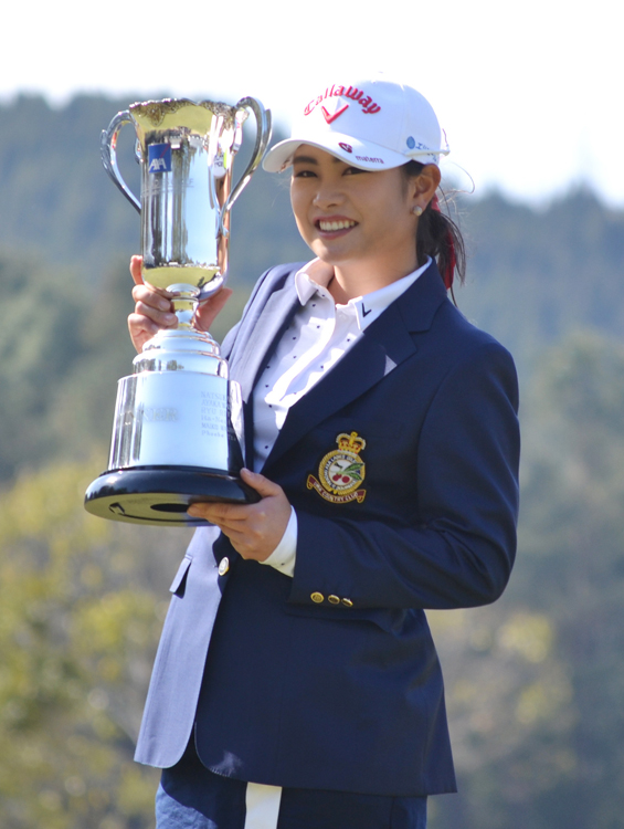 現役女子大生プロの河本結（時事通信フォト）