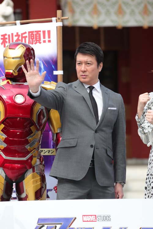 『アベンジャーズ』の勝利祈願イベントに登場した加藤浩次