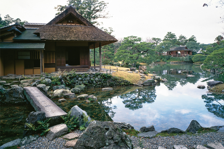 日本庭園美の集大成といわれる桂離宮（撮影／水野克比古）