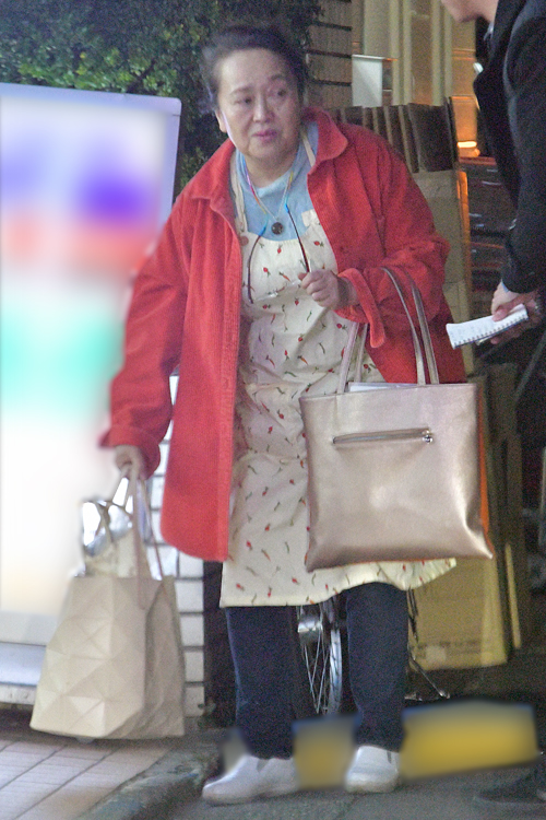 直撃に応じる渡辺