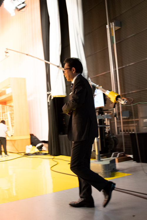 当日は15時から打ち合わせを行ない、17時台にリハーサルのためスタジオ入り