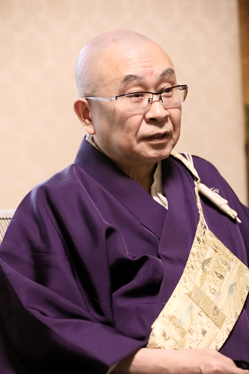 興福寺の貫首（最高位の僧）・多川俊映師