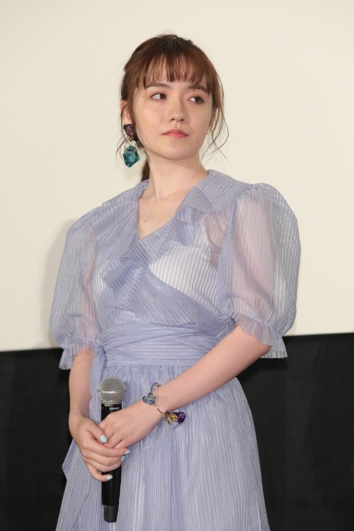 『映画　としまえん』初日舞台挨拶に登場した小島藤子