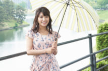 気象予報士・久保井朝美　予報は全て頭の中、本番は原稿なし
