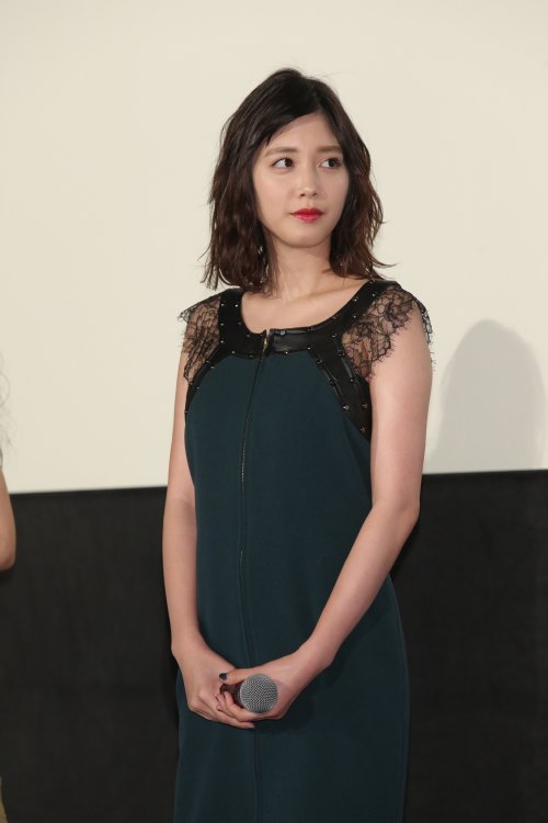 『映画　としまえん』初日舞台挨拶に登場した松田るか