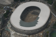 【定点空撮】新国立競技場 完成まであと6か月