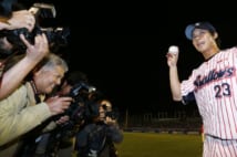 試合後、無人となった記者席で事件は起きていた(時事通信フォト)