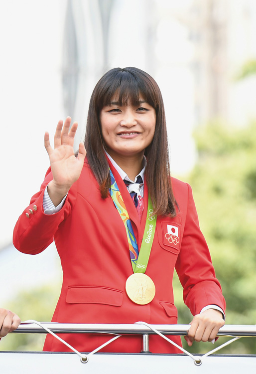 妹は金メダル4つ（Getty Images）