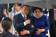 韓国国内で、文在寅政権に対する司法界の反旗が翻った？（AFP=時事）
