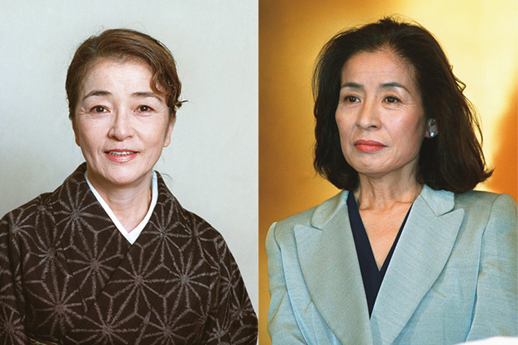 姉妹ともに日本を代表する女優（時事通信フォト）