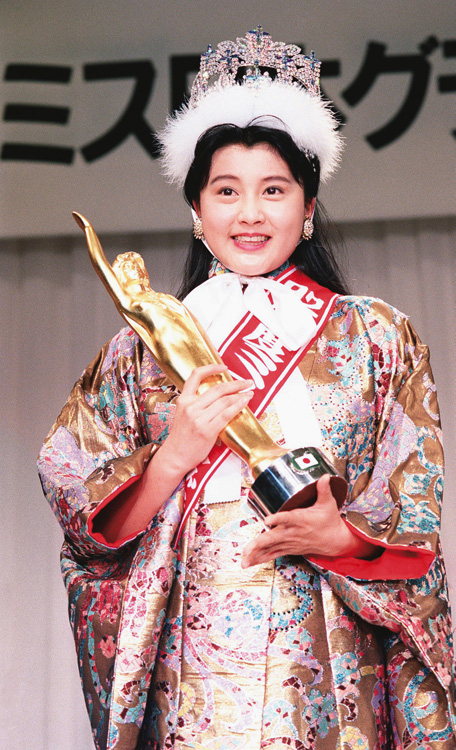 1992年のグランプリ・藤原紀香（時事通信フォト）