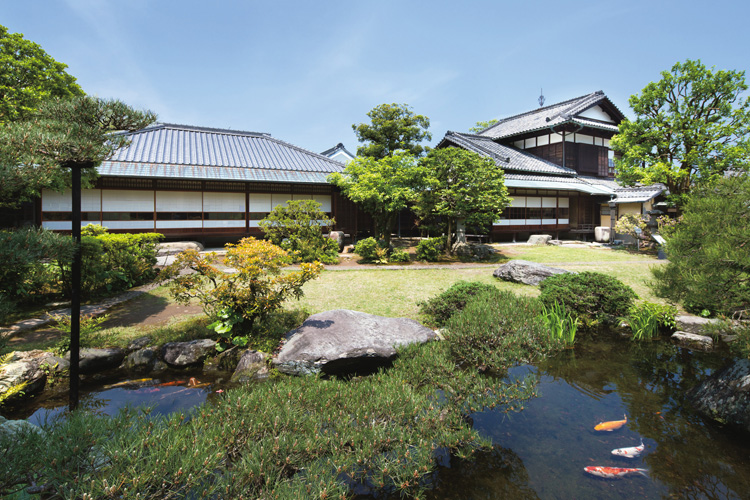 愛媛県新居浜市にある住友財閥・旧広瀬邸（撮影／木村孝）