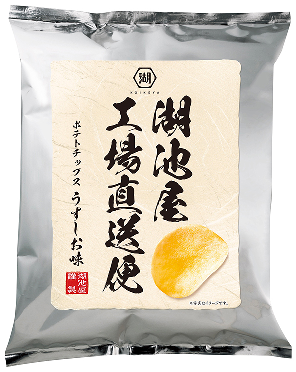 湖池屋 工場直送便ポテトチップス うすしお味