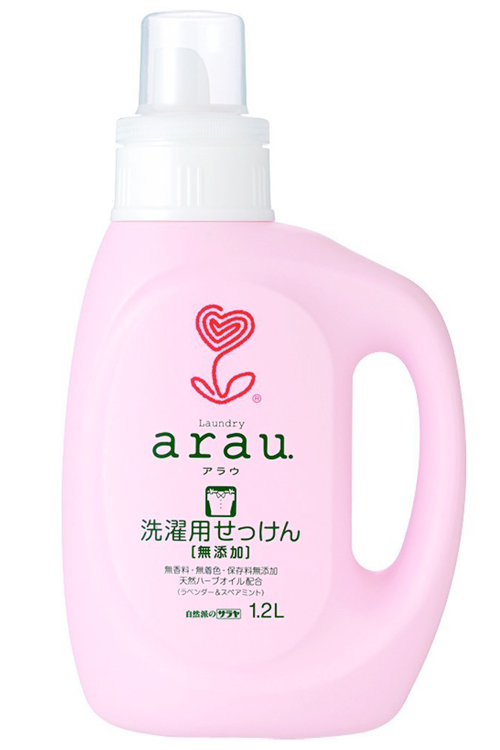 arau洗濯用せっけん（864円／サラヤ）