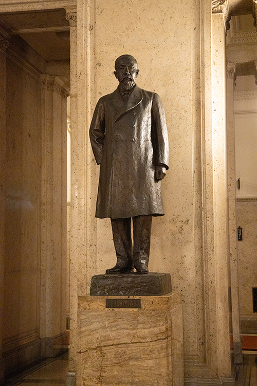 伊藤博文（1841～1909年）。日本で最初の内閣総理大臣。大日本帝国憲法を起草した