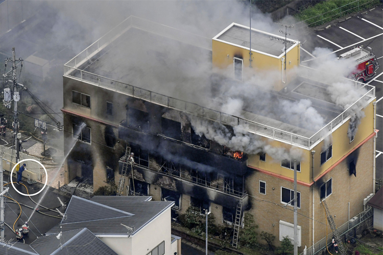 火災は30人以上の命を一瞬のうちに奪った