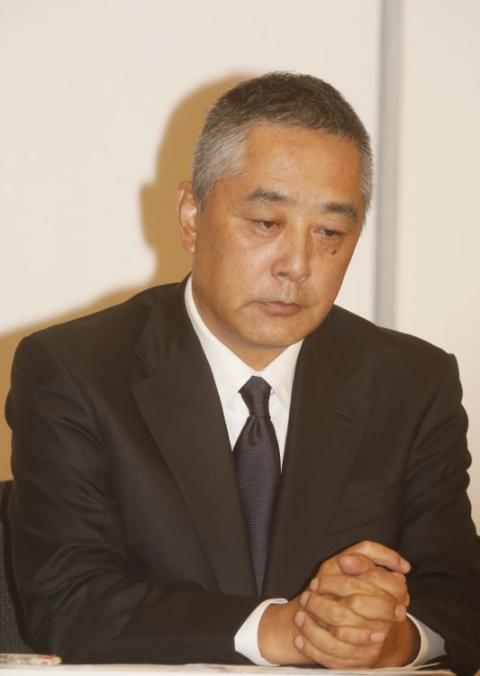 「平均すると5:5か6:4だ」と語った岡本社長(撮影/木村圭司)