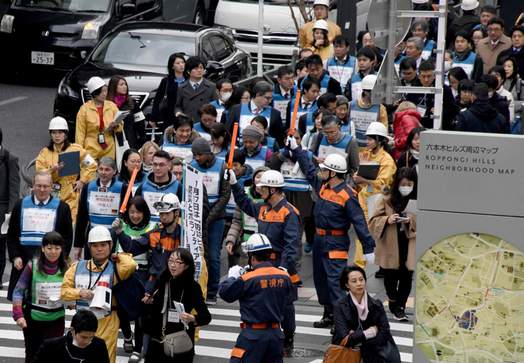 五輪開催中に大地震が来たら？（写真／AFP＝時事）