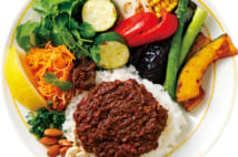 是永瞳が作る野菜たっぷりワンプレートカレー