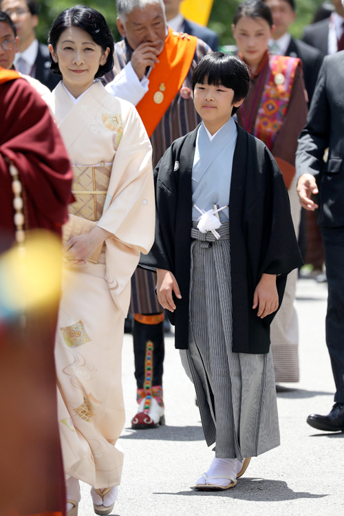 悠仁さまにとって初の海外訪問となった（写真／時事通信フォト）