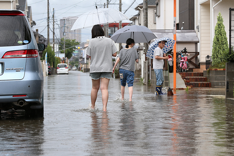 集中豪雨などさまざまな災害が後を絶たない（写真／Getty Images）