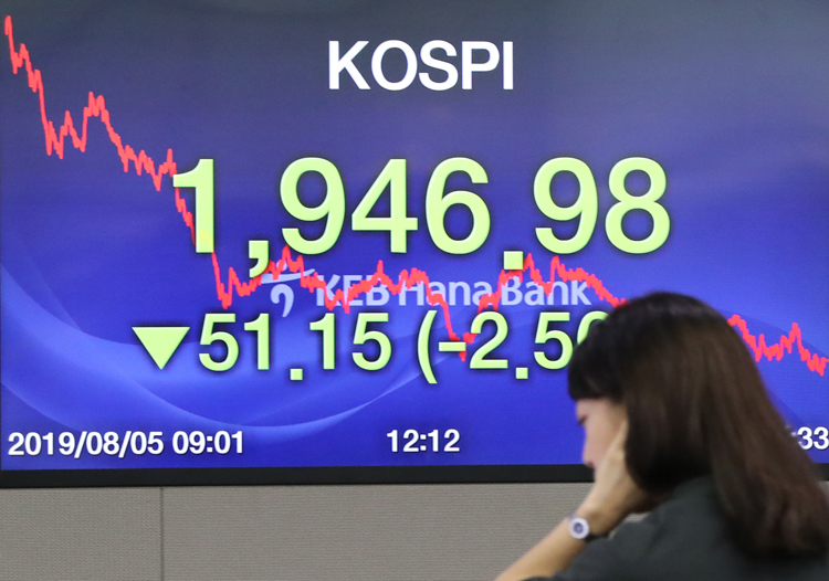 株価下落も続く（写真／EPA＝時事）