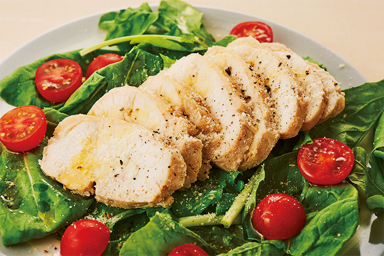 イタリアンサラダチキン（撮影／市瀬真以）
