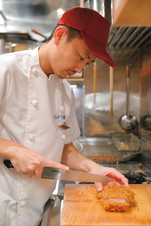 サクサクした食感から肉の甘味がにじみ出る