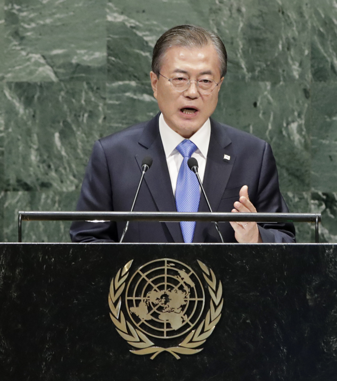 日韓関係は今や最悪（写真／EPA＝時事）
