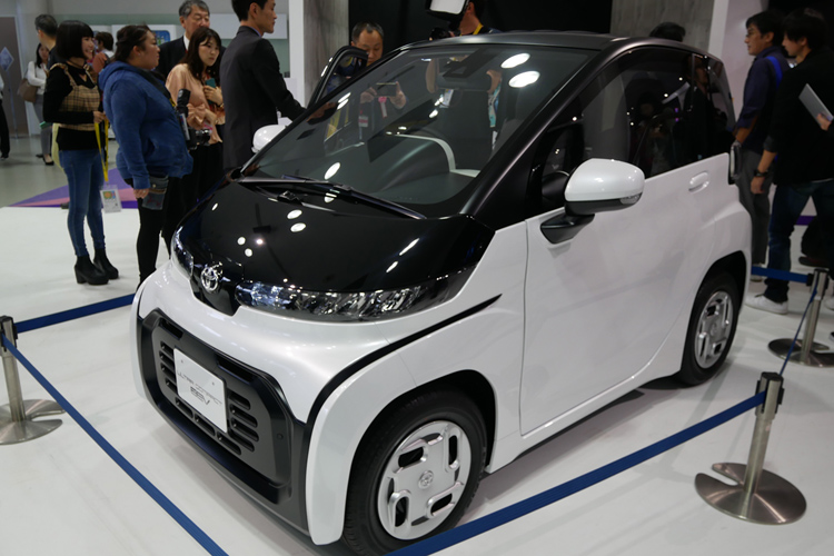 写真 東京モーターショー トヨタvsホンダの ちょい乗りev 比較 Newsポストセブン