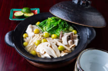 ばぁばお手製『松茸の小鍋仕立て』