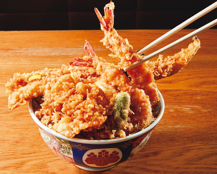 『金子半之助』（日本橋）江戸前天丼 980円