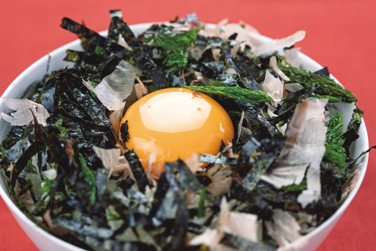 千葉の「ぶっかけ海苔めし」