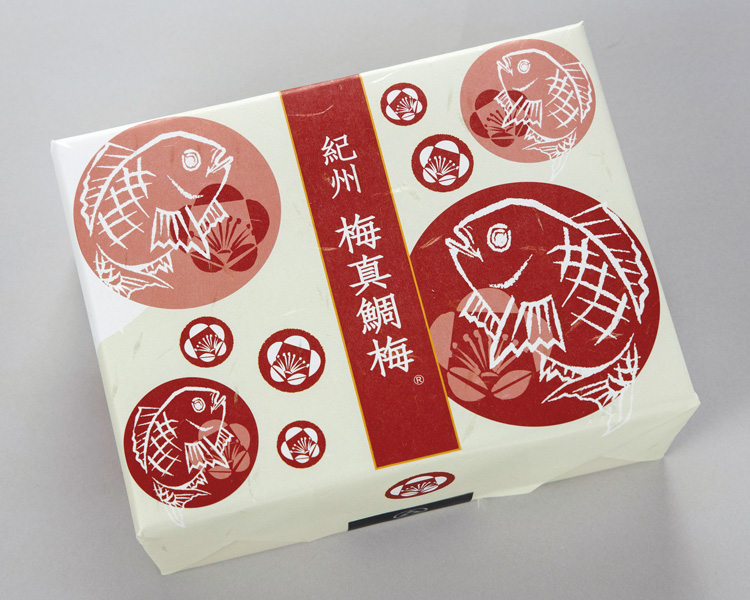 梅干しの中に鯛の身を詰めた一品
