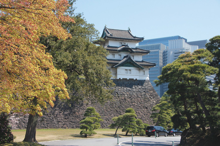 高さを残す富士見櫓