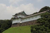 二重橋から臨める伏見櫓
