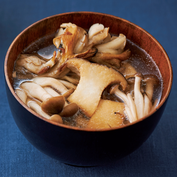 3種のきのこの味わいをギュッと凝縮