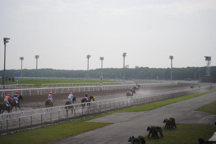 門別競馬場は1997年に開業した日本で一番新しい競馬場