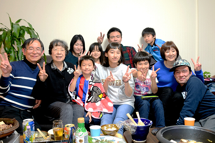 容子さんがいた頃から欠かさず行っていた家族揃っての誕生日会