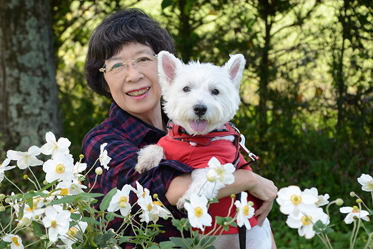 旅立ってしまった愛妻・容子さんと愛犬・小春ちゃん。“ふたり”は今も、英司さんの心の中に…