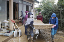 台風19号は各地に甚大な被害をもたらした（写真／共同通信社）