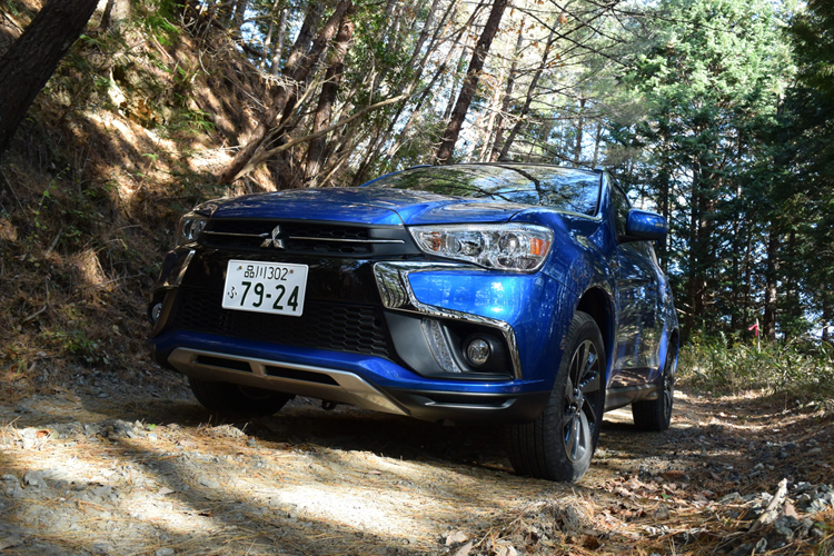 リモデル前のRVRも大型オフロード4×4のような乗り味だった