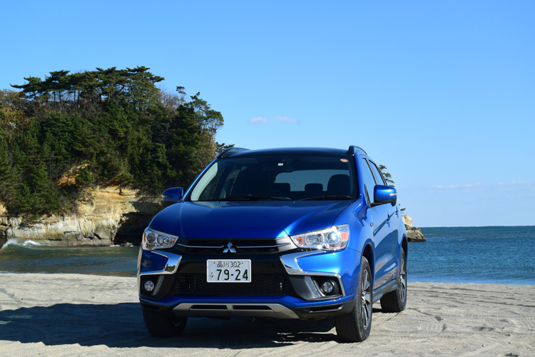 「オフロードの三菱」は健在（リモデル前のRVR）