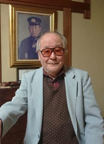 ミッドウェー海戦で戦死した山口多聞中将の三男・宗敏氏(筆者撮影)
