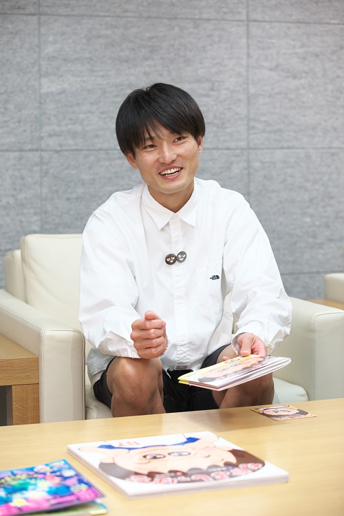 福徳秀介は「なんでも擬人化して考えるんです」