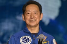 16日から公開される映画「スター・トレック イントゥ・ダークネス」(STAR TREK INTO DARKNESS)のファンイベントに出席した日本科学未来館の館長で元宇宙飛行士の毛利衛さん(東京都江東区の日本科学未来館)