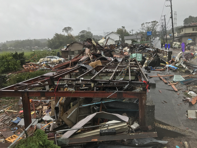 被災地住民の胸中は（時事通信フォト）