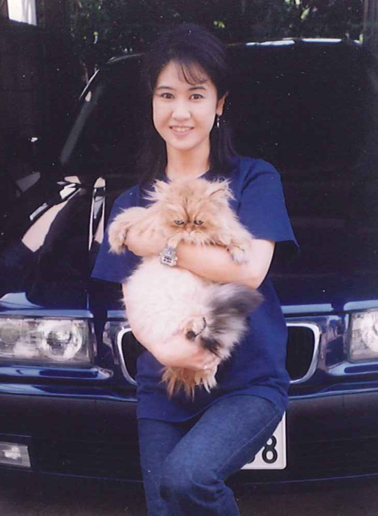 小林綾子は大の猫好き