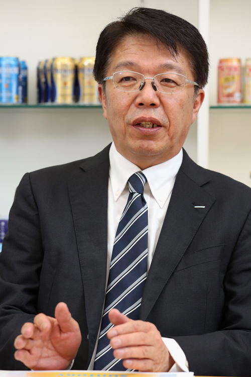 サントリービールの山田賢治社長